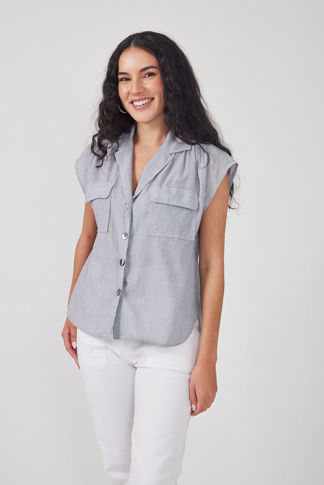 Pocket Blouse - Cameo Clothing Line
