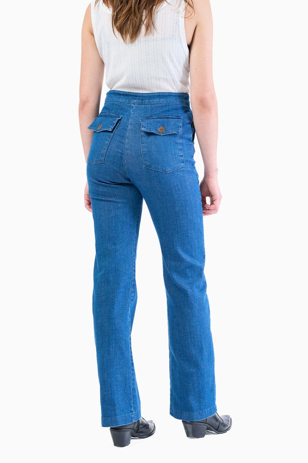 Denim 4-Pocket Chino