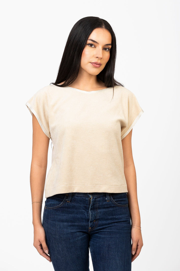Cameo Clothing Line Tropez Top, stylish shirt with a relaxed fit, featuring a soft fabric and casual design.