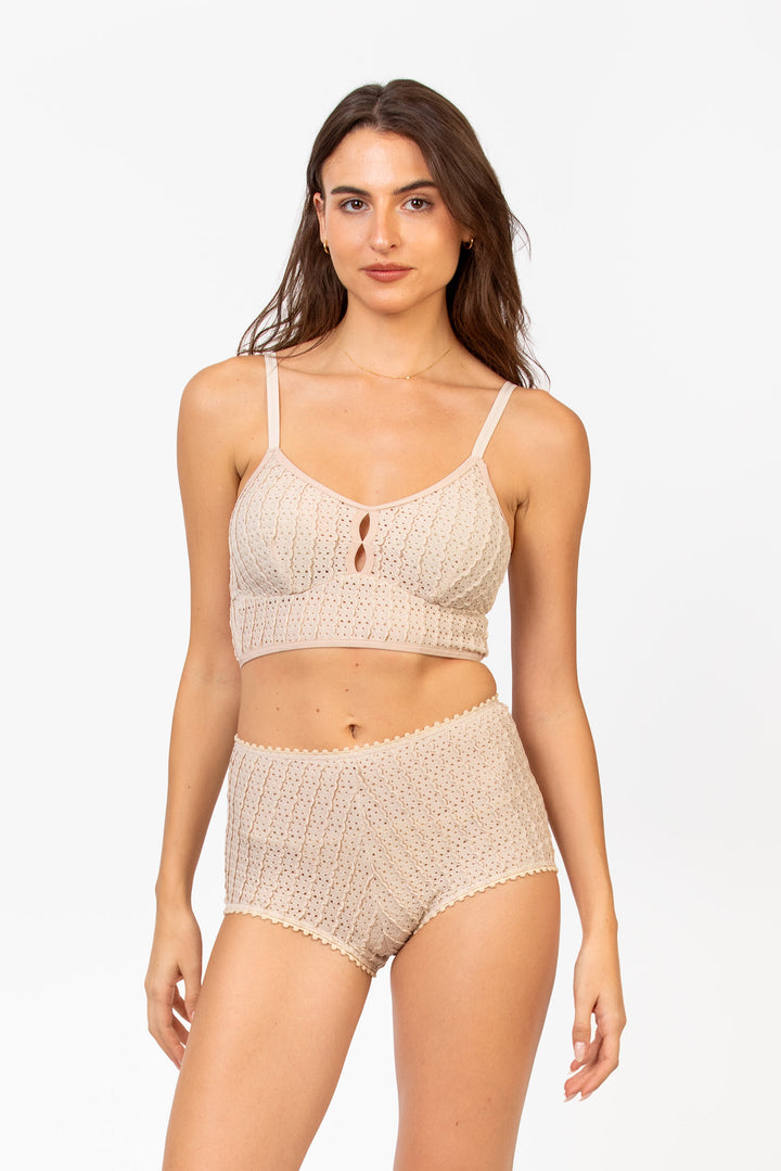 Cameo Clothing Line hi briefs in solid colors, soft and comfortable intimates with a smooth waistband and full coverage.