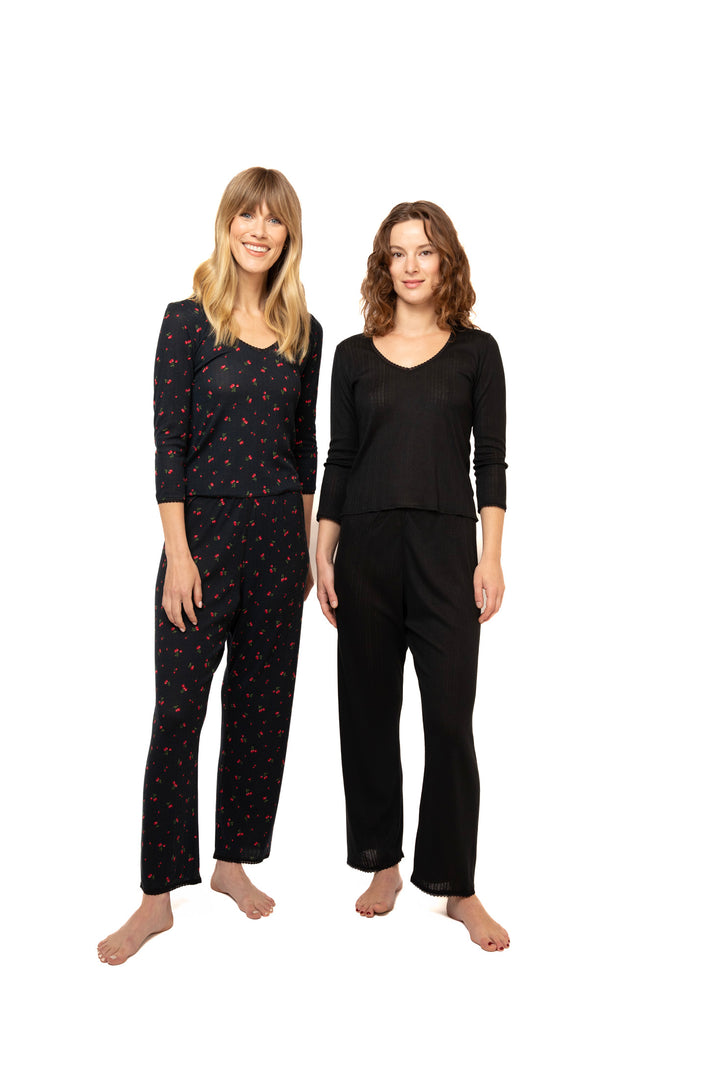 Pointelle Pant - Cameo Clothing Line