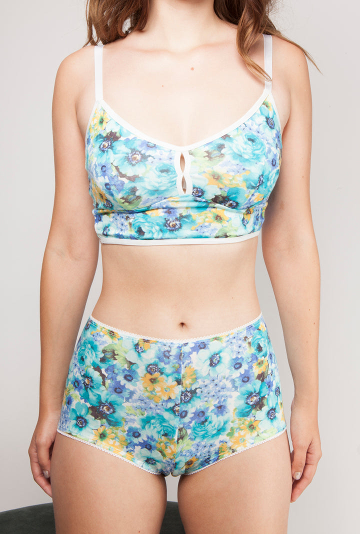 Classic bralet - Floral Prints - Cameo Clothing Line