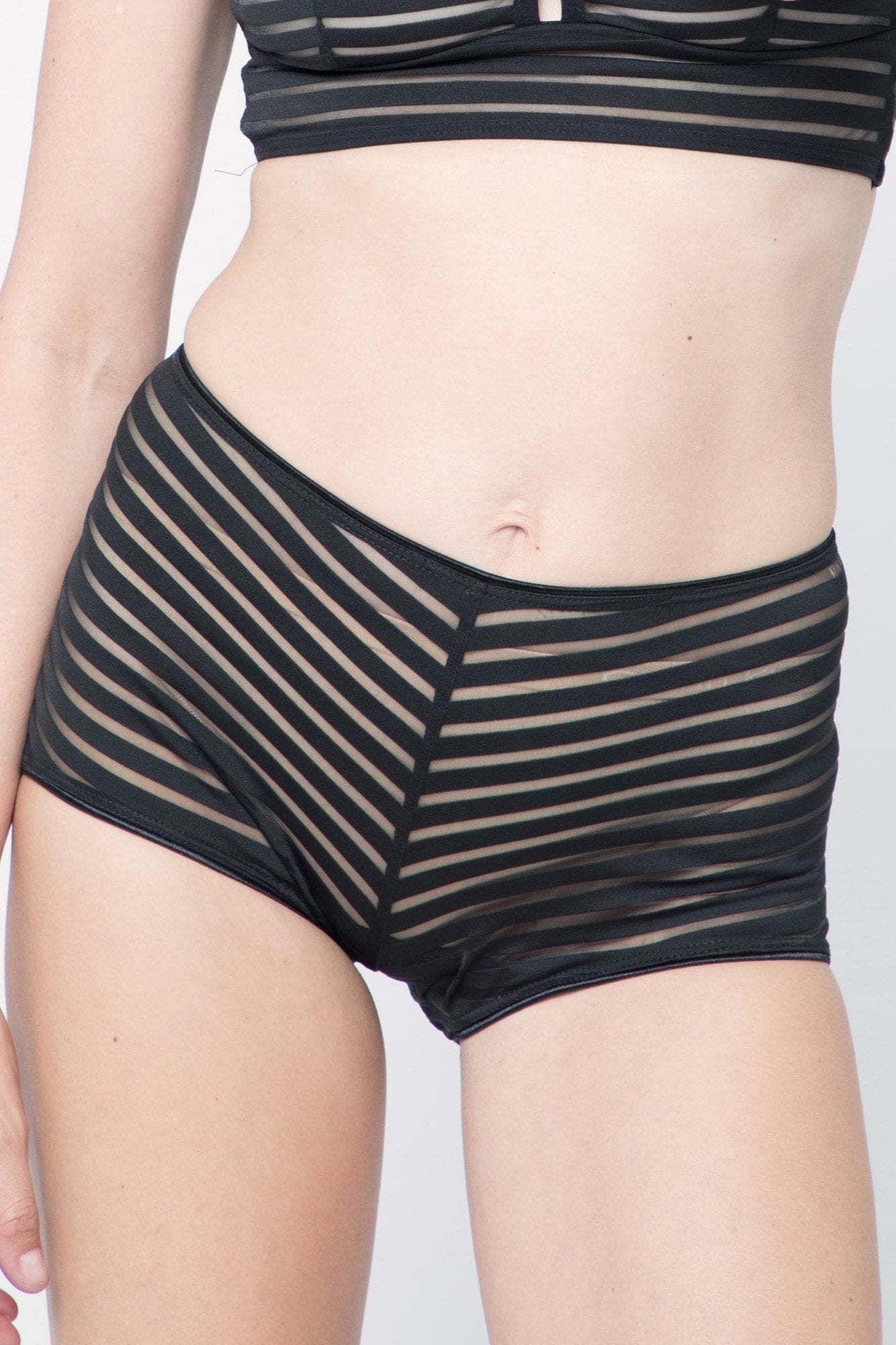 Hi Brief in Shadow Stripe