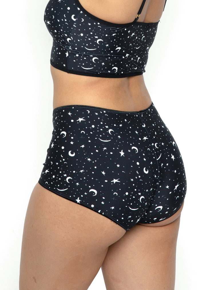 Hi brief in Moon and Stars - Cameo Clothing Line